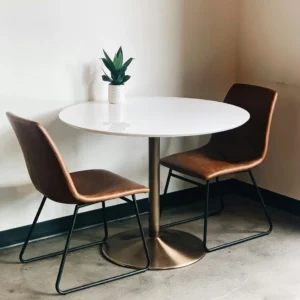 White Round Table DT-01