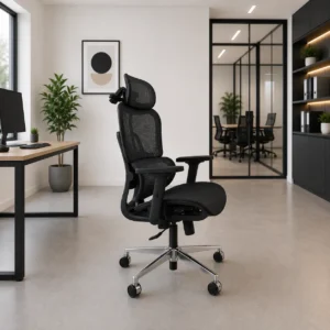 Adjustable Black Office Chair EC-09