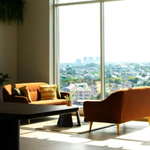 Orange Sofa OS-09